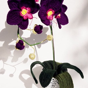 Lila orchidea -  - Meska.hu