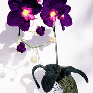 Lila orchidea -  - Meska.hu