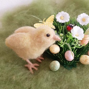 Húsvéti csibe, dekoráció Húsvét alkalmára - Meska.hu