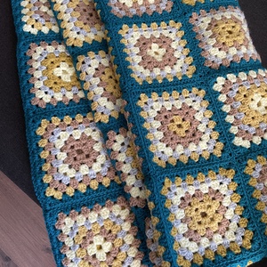 Horgolt takaró - otthon & életmód - lakástextil - felnőtt takaró, pléd - Meska.hu