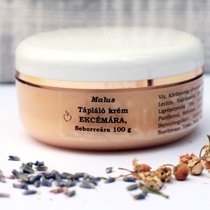 Tápláló krém ekcémára, seborreára, napégésre 100 g - szépségápolás - testápolás - speciális bőrápolás - Meska.hu