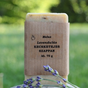Levendulás kecsketejes szappan - szépségápolás - szappan & fürdés - kézműves szappan - Meska.hu