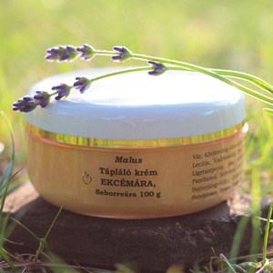Tápláló krém ekcémára, seborreára, napégésre 100 g - szépségápolás - testápolás - speciális bőrápolás - Meska.hu