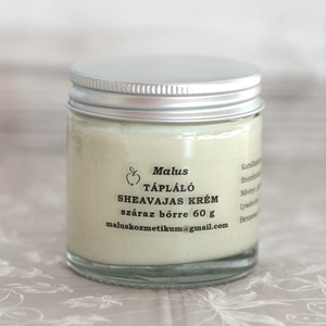 Tápláló sheavajas (kéz)krém száraz bőrre 60 g  - Meska.hu