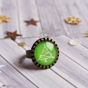 Christmas tree gyűrű -  - Meska.hu