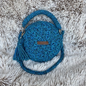 Florencia horgolt kézi- és crossbody táska - Meska.hu
