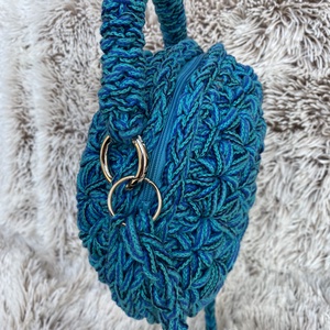 Florencia horgolt kézi- és crossbody táska - táska & tok - kézitáska & válltáska - válltáska - Meska.hu