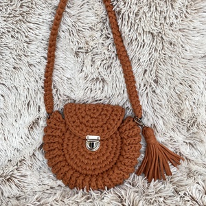 Ariana horgolt crossbody táska - táska & tok - kézitáska & válltáska - válltáska - Meska.hu