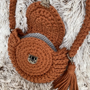 Ariana horgolt crossbody táska - táska & tok - kézitáska & válltáska - válltáska - Meska.hu