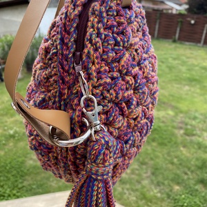 Glória horgolt kézi- és crossbody táska - táska & tok - kézitáska & válltáska - válltáska - Meska.hu