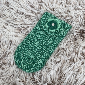 Horgolt szemüvegtartó, telefontartó, tolltartó - Meska.hu