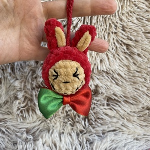 Horgolt cicás - labubus szett - rendelésre - otthon & életmód - tárolás & rendszerezés - tárolókosár - Meska.hu