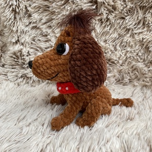 Karácsonyi Grincs kutyusa Max  - játék & sport - plüssállat & játékfigura - plüss mesefigurák - Meska.hu