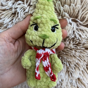 Horgolt Grincs , Játék & Sport, Plüssállat & Játékfigura, Plüss mesefigurák, Horgolás, Hímzés, MESKA