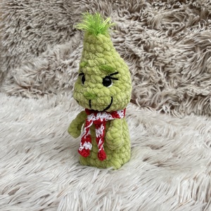 Horgolt Grincs  - játék & sport - plüssállat & játékfigura - plüss mesefigurák - Meska.hu