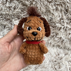 Horgolt Max kutyus, Játék & Sport, Plüssállat & Játékfigura, Plüss mesefigurák, Horgolás, Hímzés, MESKA