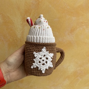 Horgolt bögrés baba - játék & sport - baba & babaház - baba - Meska.hu