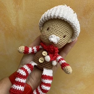 Horgolt bögrés baba - játék & sport - baba & babaház - baba - Meska.hu