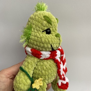 Karácsonyi Grincs karácsonyfával - játék & sport - plüssállat & játékfigura - plüss mesefigurák - Meska.hu