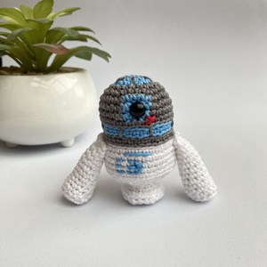 Horgolt R2D2 robot - Meska.hu