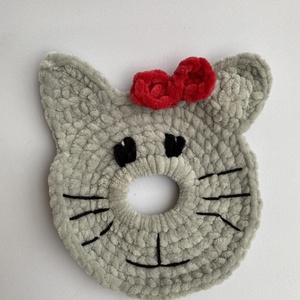 Kis figyelem, nagy mosoly! Horgolt kamerabarátok (oroszlán vagy cica) - baba - mama - babafotózás - babafotózási kellékek - Meska.hu