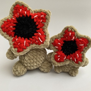 Stranger Things Demogorgon páros, horgolt plüss - Meska.hu