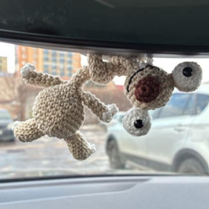 Horgolt lajhár a Jégkorszak meséből, Sid egy kis szívvel (vagy anélkül) - Meska.hu