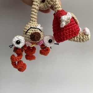 Horgolt Brooke � Sid barátnője egy kis szívvel (vagy anélkül) - játék & sport - plüssállat & játékfigura - plüss mesefigurák - Meska.hu