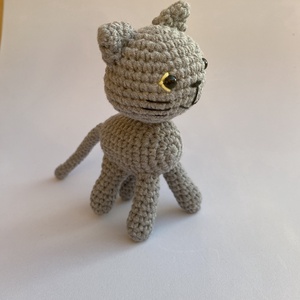 Hapci cica, horgolt - játék & sport - plüssállat & játékfigura - cica - Meska.hu