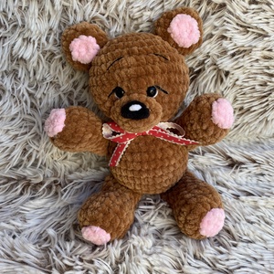 Kézzel horgolt maci � egyedi darab - játék & sport - plüssállat & játékfigura - maci - Meska.hu