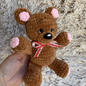 Kézzel horgolt maci � egyedi darab - játék & sport - plüssállat & játékfigura - maci - Meska.hu