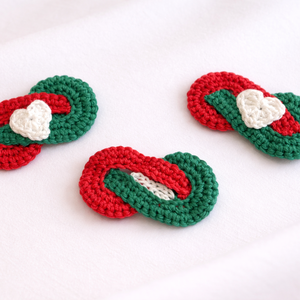 Horgolt Örök Szabadság Kokárda (szívvel vagy szív nélkül is kérheted) - Meska.hu