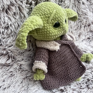 Horgolt Grogu - Baby Yoda Star Wars fanoknak - játék & sport - plüssállat & játékfigura - plüss mesefigurák - Meska.hu