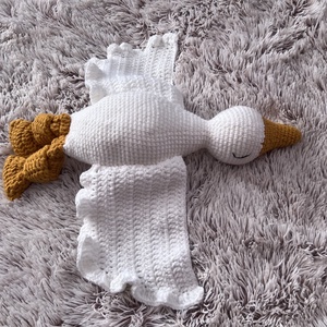 Névre szóló 57 cm-es óriás horgolt liba - játék & sport - plüssállat & játékfigura - más figura - Meska.hu
