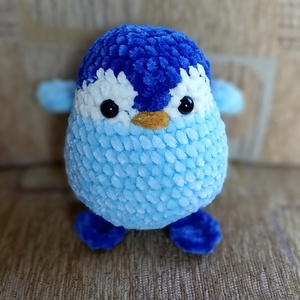 Horgolt mini pingvin - Meska.hu