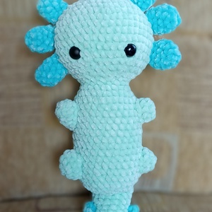 Horgolt axolotl, Játék & Sport, Plüssállat & Játékfigura, Más figura, Horgolás, Varrás, MESKA