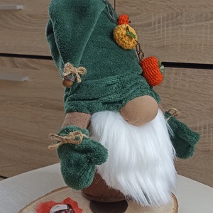 Őszi manó dekoráció - otthon & életmód - dekoráció - asztal és polc dekoráció - asztaldísz - Meska.hu