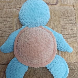 Horgolt amigurumi teknős - játék & sport - plüssállat & játékfigura - más figura - Meska.hu