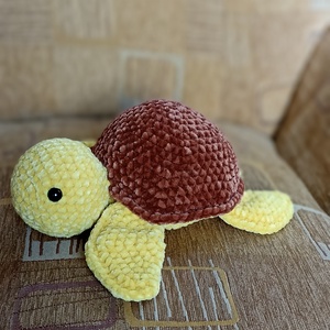 Horgolt amigurumi teknős - Meska.hu