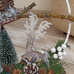 Karácsonyi adventi asztaldísz - karácsony - adventi díszek - adventi asztaldísz - Meska.hu