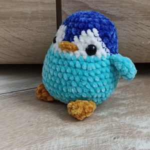 Horgolt amigurumi mini pingvin - játék & sport - plüssállat & játékfigura - más figura - Meska.hu