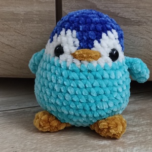Horgolt amigurumi mini pingvin, Játék & Sport, Plüssállat & Játékfigura, Más figura, Horgolás, Varrás, MESKA