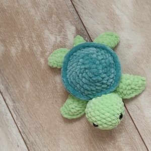 Horgolt amigurumi mini teknős - játék & sport - plüssállat & játékfigura - más figura - Meska.hu