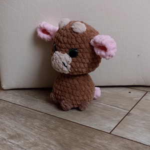 Horgolt amigurumi boci - játék & sport - plüssállat & játékfigura - boci, tehén - Meska.hu