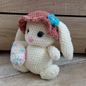 Húsvétra! Horgolt amigurumi nyuszi  - játék & sport - plüssállat & játékfigura - nyuszi - Meska.hu