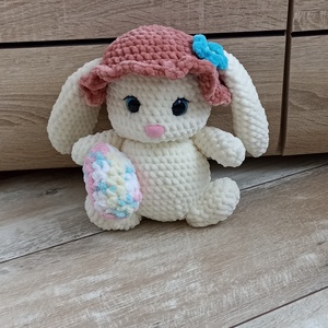 Húsvétra! Horgolt amigurumi nyuszi  - játék & sport - plüssállat & játékfigura - nyuszi - Meska.hu