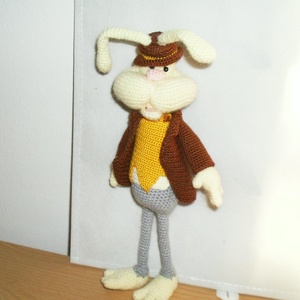 Roger nyúl - játék & sport - plüssállat & játékfigura - nyuszi - Meska.hu