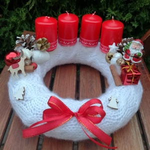Adventi koszorú, karácsonyi asztaldísz - Meska.hu