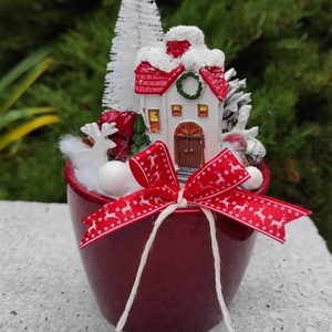  Karácsonyi asztaldísz, adventi koszorú - Meska.hu