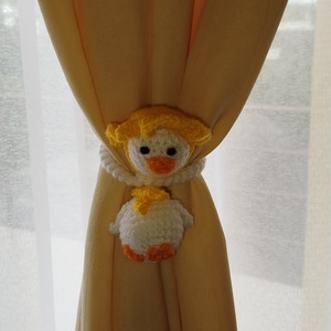 Amigurumi kacsa - otthon & életmód - dekoráció - asztal és polc dekoráció - asztaldísz - Meska.hu